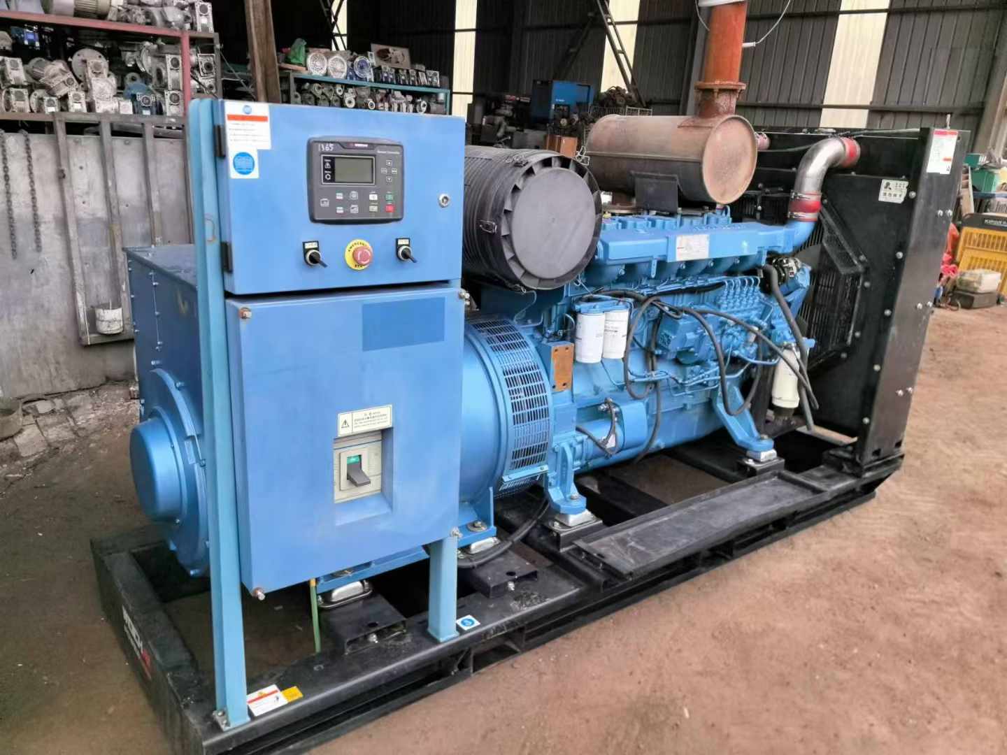 安达500kW 柴油发电机组可带动设备功率的计算公式是什么？