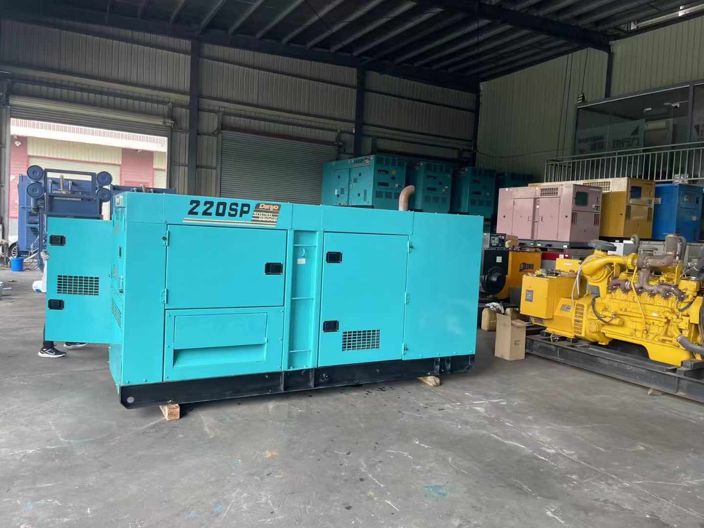 安达600kW柴油发电机组带载能力？